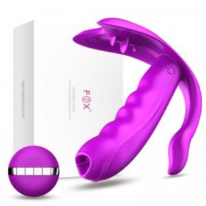 【女用器具】FOX情趣跳蛋的穿戴蝴蝶萌狐M5