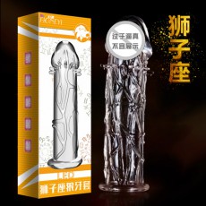 幻遇水晶狼牙套特色套 成人情趣用品避孕套 计生性用品安全套批发