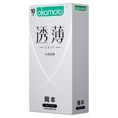 【避孕套】冈本透薄系列 冰感透薄10只装