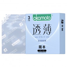 【避孕套】冈本透薄系列 超润滑透薄3只装
