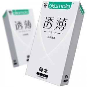 【避孕套】冈本透薄系列 冰感透薄10只装