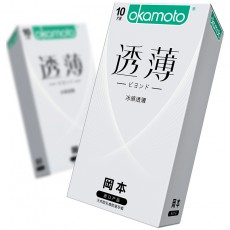 【避孕套】冈本透薄系列 冰感透薄10只装