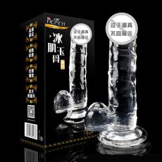 【女用器具】幻遇透明阳具冰肌玉骨