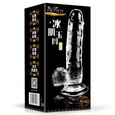 【女用器具】幻遇透明阳具冰肌玉骨