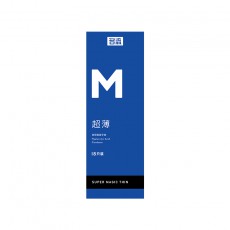 【避孕套】名流M系列超薄（蓝盒）18只装