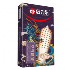 【避孕套】倍力乐刺套G点颗粒10只装