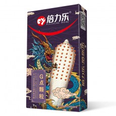 【避孕套】倍力乐刺套G点颗粒10只装