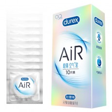 【避孕套】杜蕾斯AiR隐薄空气套10只装