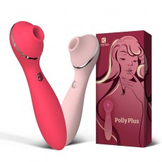 【女用器具】KISTOY波莉Polly plus加温吮吸按摩棒KISS TOY女用自慰器震动棒kistoy