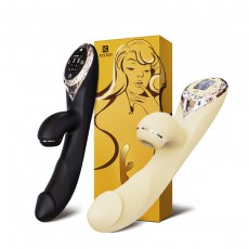 【女用器具】KISTOY A-KING Pro加温吮吸震动棒KISS TOY液晶数字屏显女用自慰按摩器