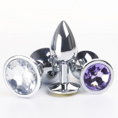 【情趣用品】金属肛塞 后庭肛塞