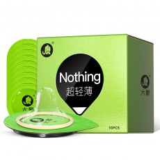 【避孕套】大象Nothing系列【003超轻薄】10只装