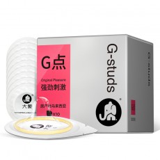 【避孕套】大象进口系列【G点大颗粒】10只装