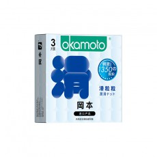 冈本滑粒粒大颗粒3只装大G点正品情趣安全套男用计生用品批发代发