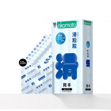 【避孕套】冈本滑粒粒10只装