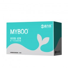 倍力乐MYBOO女用无氧玻尿酸套避孕套润滑超薄安全套成人用品批发