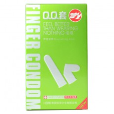 【避孕套】倍力乐QQ套手指套芦荟薄荷味抠抠套10只装