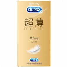 【避孕套】杜蕾斯超薄装12只装