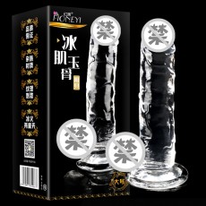 【女用器具】幻遇透明阳具冰肌玉骨