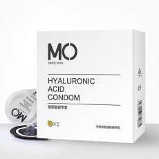【避孕套】名流玻尿酸MO2只装（白盒）