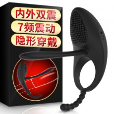 【情趣用品】谜姬百变萌宠震动环充电款