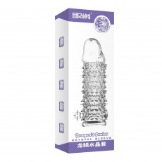 【情趣用品】取悦神龙狼牙套爱巢系列龙头套龙根套龙鳞套加长龙根套