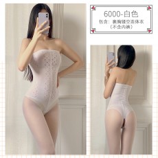 【情趣内衣】蜜恪 裹胸镂空连体衣 6000