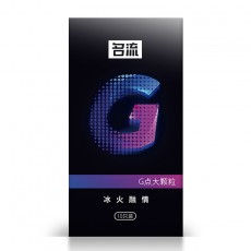 【避孕套】名流 冰火融情 G点激爽 热粒渴望 10只装