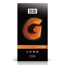 【避孕套】名流 冰火融情 G点激爽 热粒渴望 10只装