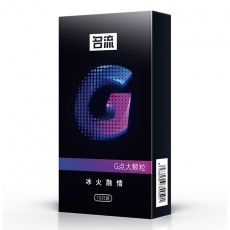 【避孕套】名流 冰火融情 G点激爽 热粒渴望 10只装