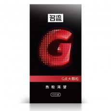 【避孕套】名流 冰火融情 G点激爽 热粒渴望 10只装