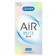 【避孕套】杜蕾斯AiR隐薄空气套6只装