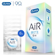 【避孕套】杜蕾斯AiR隐薄空气套6只装