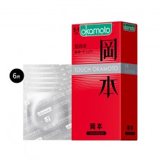 【避孕套】冈本至感TOUCH系列 至感超润滑6只装(5+1)
