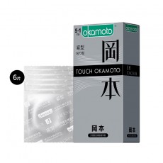 【避孕套】冈本至感TOUCH系列至感紧型6只装(5+1)