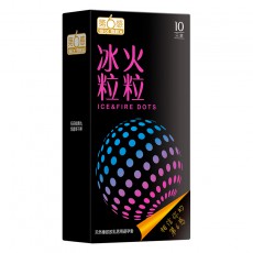 【避孕套】第六感冰火粒粒10只装【拼多多专供款】
