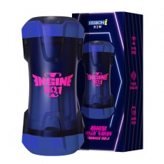 【男用器具】杰士邦暴风擎电动飞机杯蓝紫色
