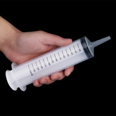 【情趣用品】注射型灌肠器塑料针筒注射器150ml