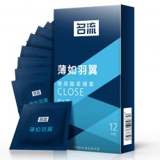 【避孕套】名流 薄如羽翼 12只装