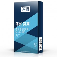 【避孕套】名流 薄如羽翼 12只装
