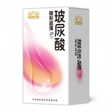 【避孕套】第六感玻尿酸隐形超薄24只装