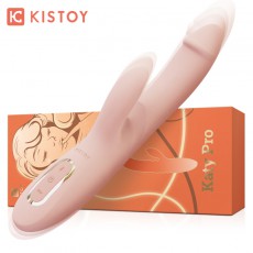 KISTOY KATY PRO双头按摩冲击震动棒女用G点自慰器成人情趣性用品