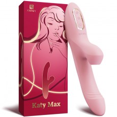 【女用器具】KISTOY KATY Max粉色女用震动棒