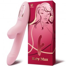 【女用器具】KISTOY KATY Max粉色女用震动棒