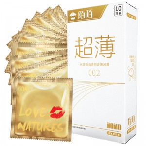【避孕套】陌陌毒情002超薄10只装