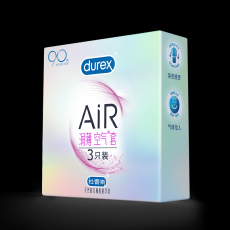 【避孕套】杜蕾斯AiR润薄空气套3只装