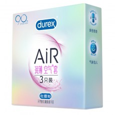 【避孕套】杜蕾斯AiR润薄空气套3只装