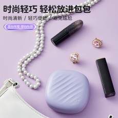 【女用器具】杰士邦Softoy系列双线跳蛋小粉饼吮吸震动款