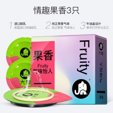 【避孕套】大象情趣系列【果香】3只装