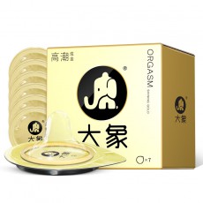 【避孕套】大象高潮炫金款7只装